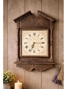 Gorgeous Timless Vintage Coppercraft Guild Wall Clock